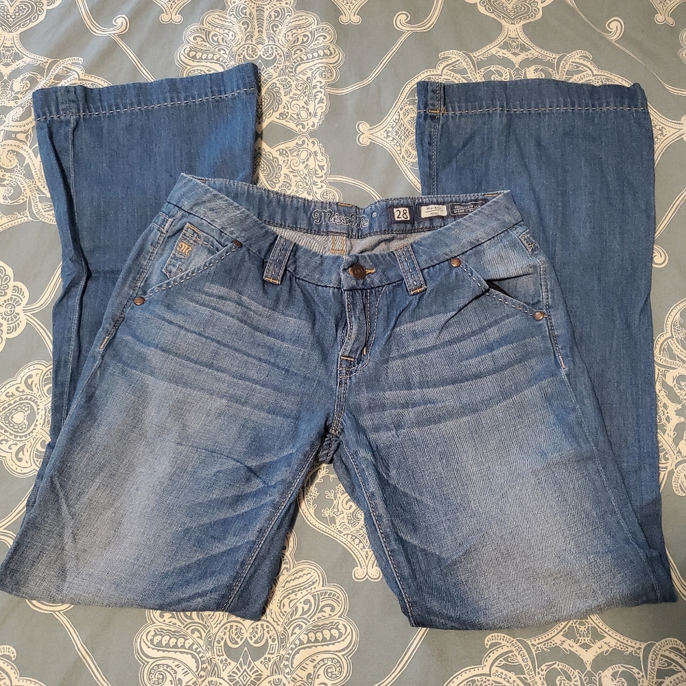 Miss Me Lightwash Trouser Jeans